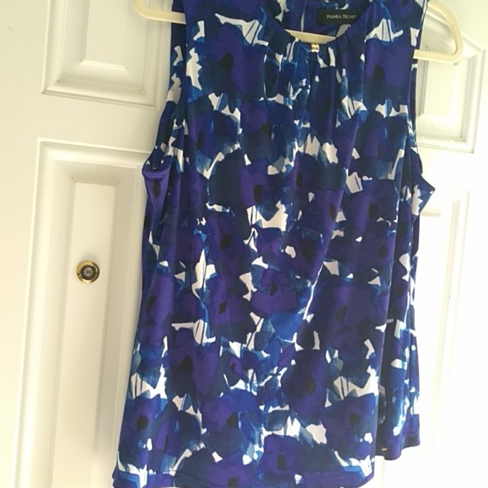 Ivanka Trump sleeveless top